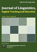 JOURNAL OF LINGUISTICS, ENGLISH TEACHING AND EDUCATION