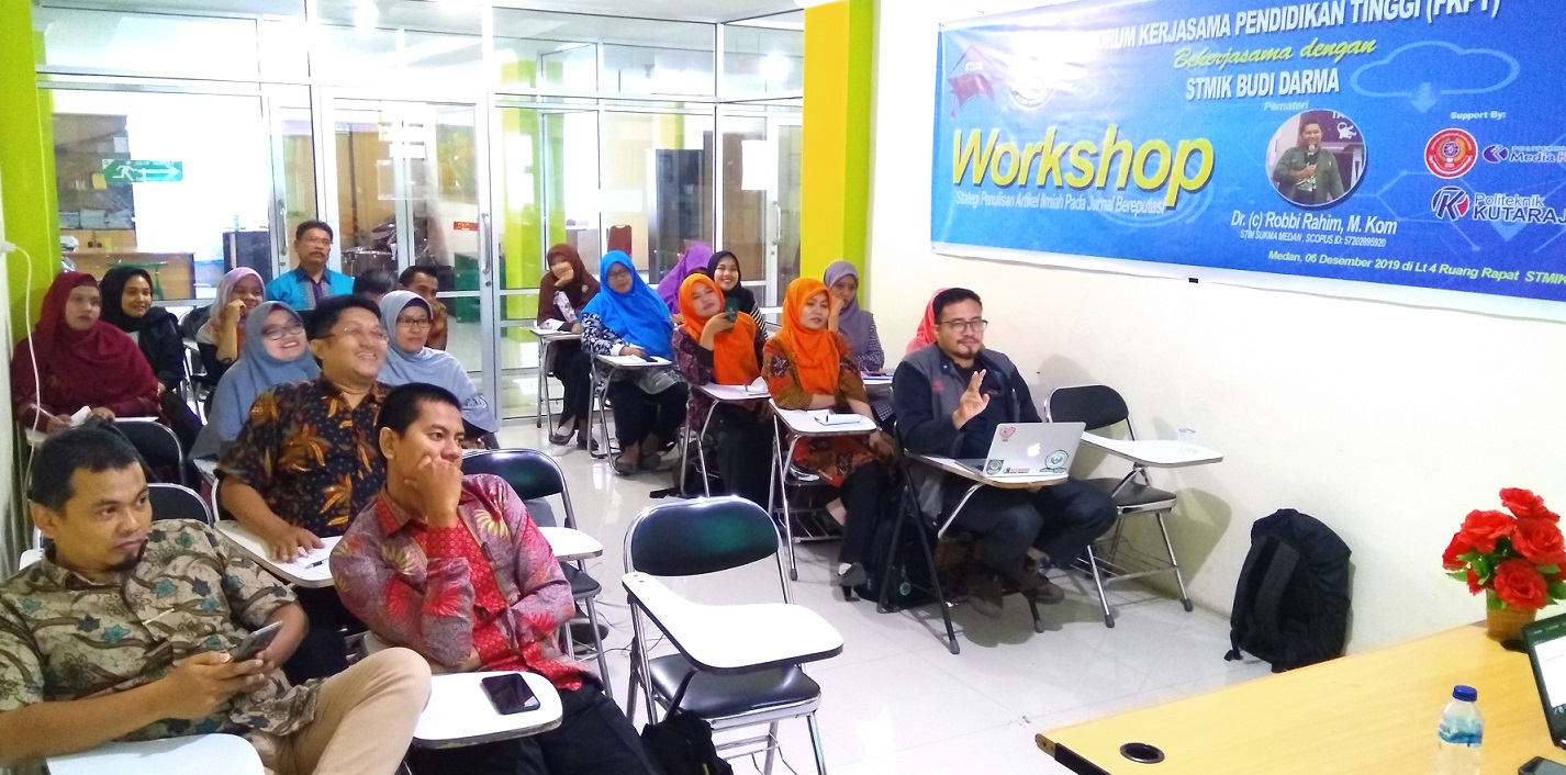 Forum Kerjasama Pendidikan Tinggi (FKPT) Selenggarakan Workshop Penulisan Artikel Ilmiah dan Strategi Pemilihan Jurnal Bereputasi